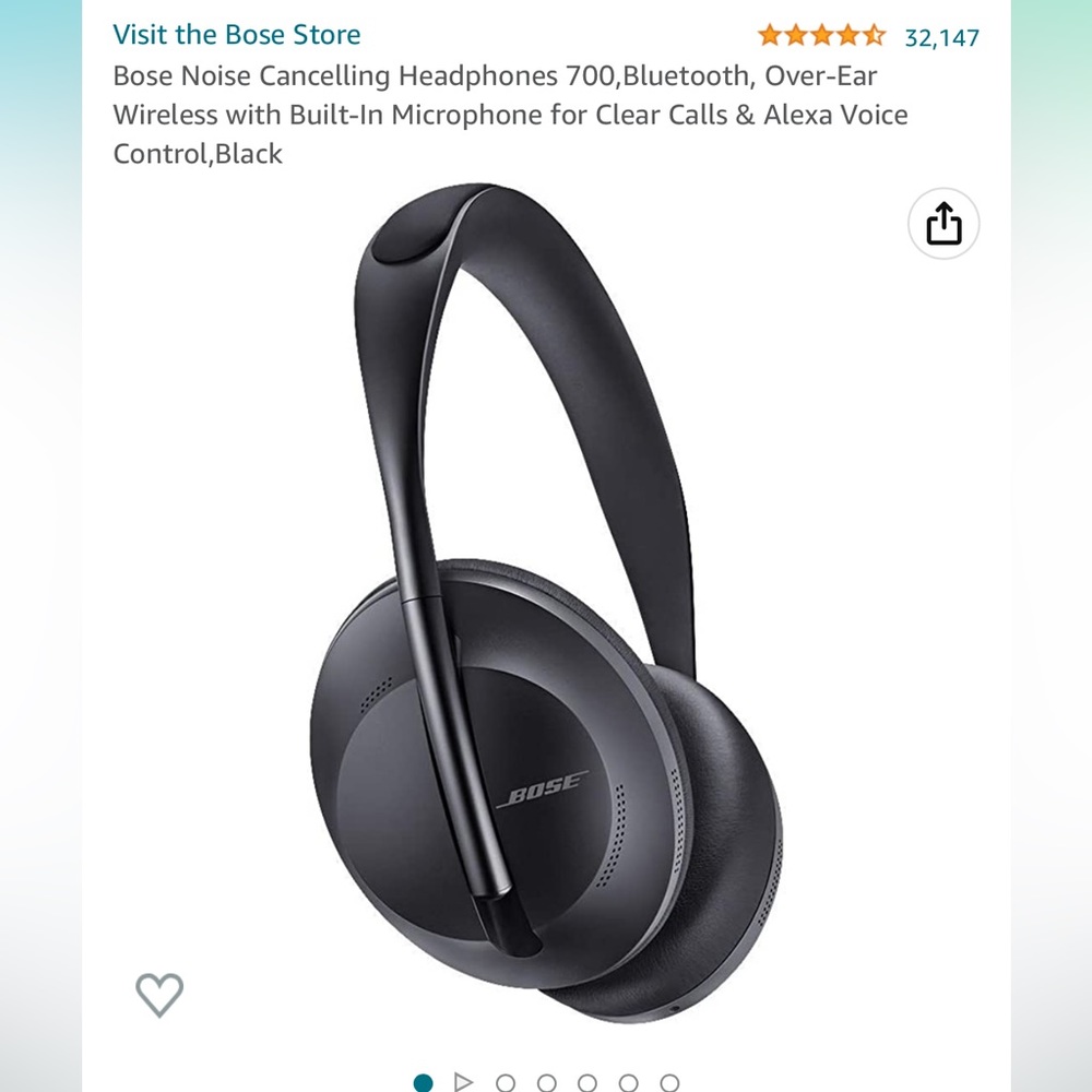 Bose noise cancelling headphones 700